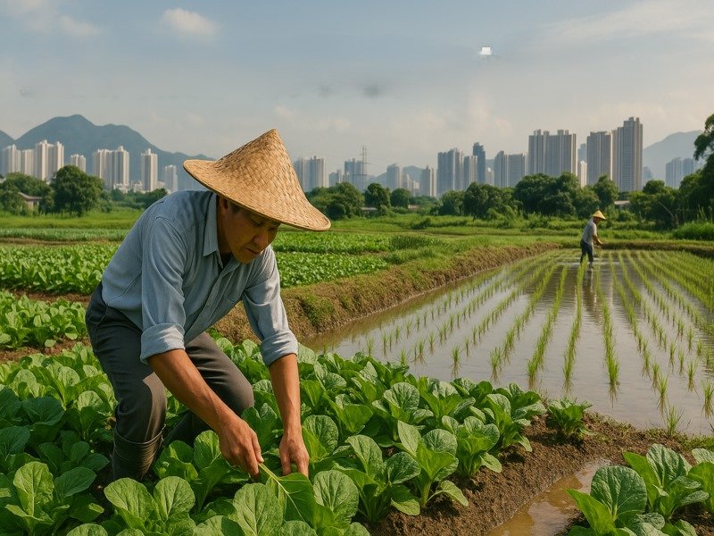 Farming in Hong Kong